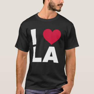 Los Angeles Californië LA Native Heart Love Home S T-shirt