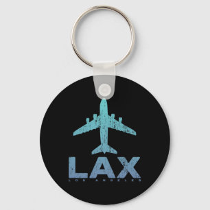 Los Angeles Californië Lax Luchthavencode La Vakan Sleutelhanger