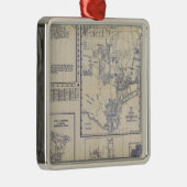 Los Angeles, Californië Metalen Ornament (Rechts)
