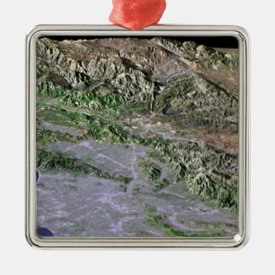 Los Angeles, Californië Metalen Ornament