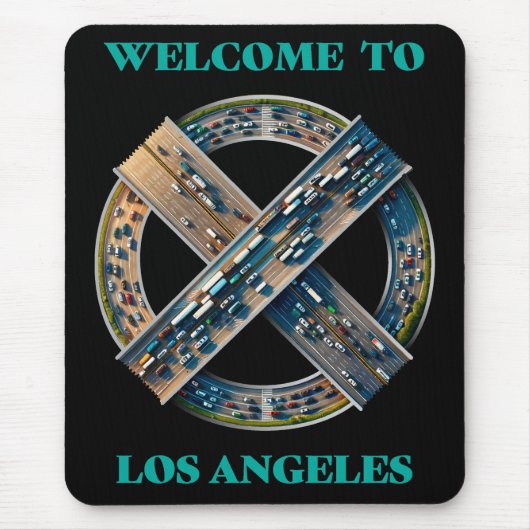 Los Angeles Californië Muismat (Voorkant)
