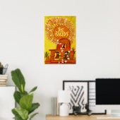 Los Angeles, Californië poster (Thuiskantoor)