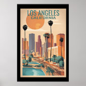 Los Angeles, Californië Poster (Voorkant)