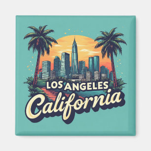 Los Angeles Californië Reis Aandenken Magneet