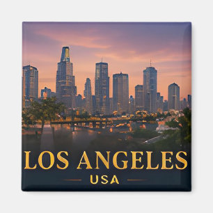 ✈️ Los Angeles Californië Reis Cadeau 🌴 Magneet