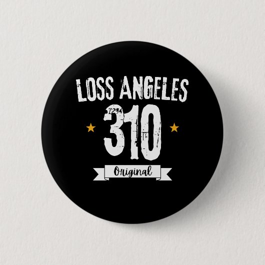 Los Angeles, Californië Ronde Button 5,7 Cm (Voorkant)