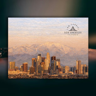 Los Angeles Californië San Gabriel   Elegant Briefkaart