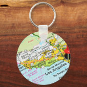 Los Angeles, Californië Sleutelhanger (Voorkant)