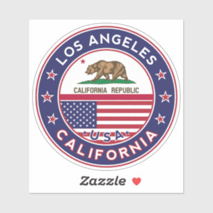 Los Angeles, Californië Sticker