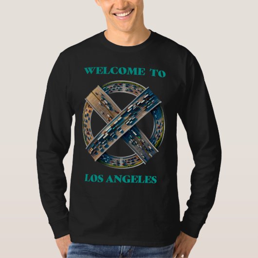 Los Angeles Californië T-shirt (Voorkant)