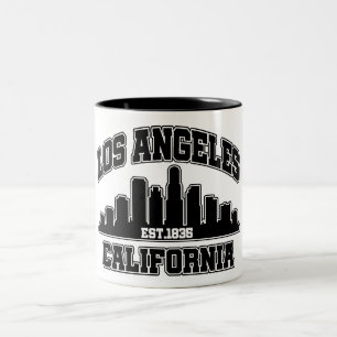 Los Angeles, Californië Tweekleurige Koffiemok