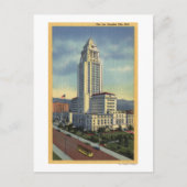 Los Angeles, Californië-Uitzicht van het stadhuis Briefkaart (Voorkant)