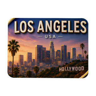 Los Angeles Californië Vakantie Souvenir Magneet