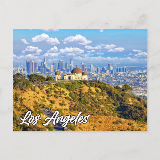 Los Angeles, Californië, Verenigde Staten Briefkaart (Voorkant)