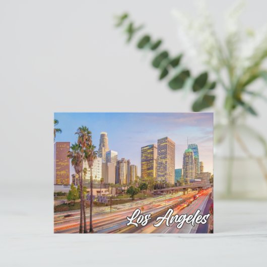 Los Angeles, Californië, Verenigde Staten Briefkaart (Staand voorkant)
