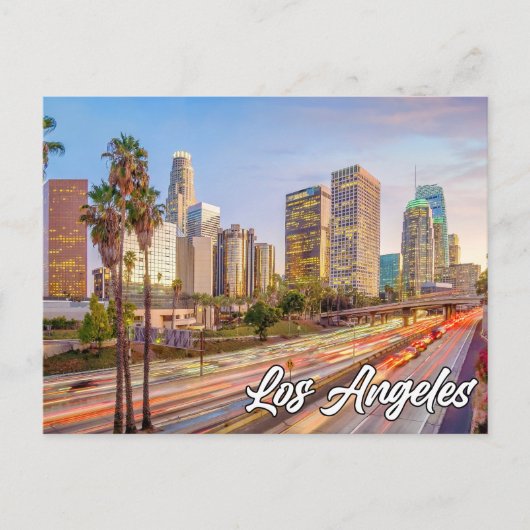 Los Angeles, Californië, Verenigde Staten Briefkaart (Voorkant)