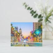 Los Angeles, Californië, Verenigde Staten Briefkaart (Staand voorkant)