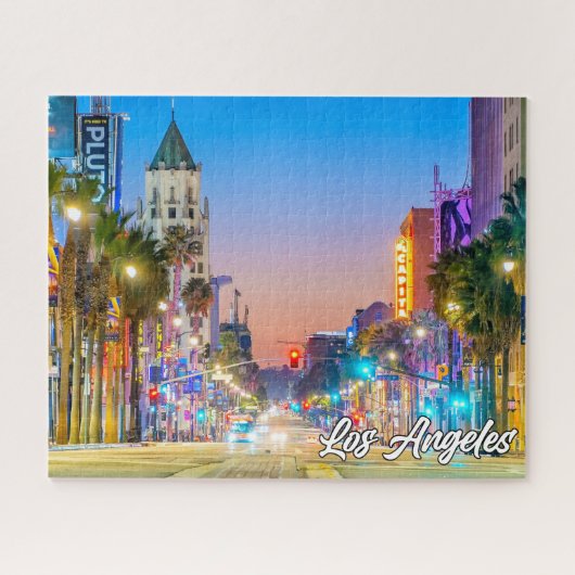 Los Angeles, Californië, Verenigde Staten Legpuzzel (Horizontaal)