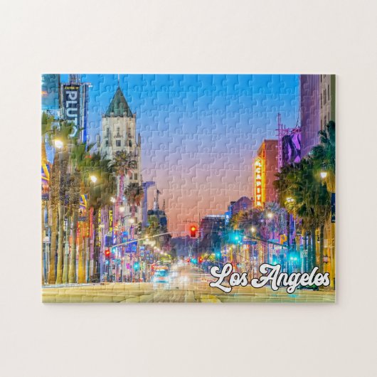 Los Angeles, Californië, Verenigde Staten Legpuzzel (Horizontaal)