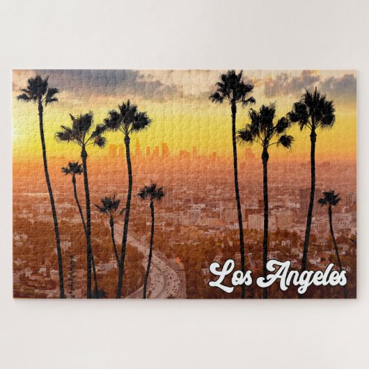 Los Angeles, Californië, Verenigde Staten Legpuzzel (Horizontaal)