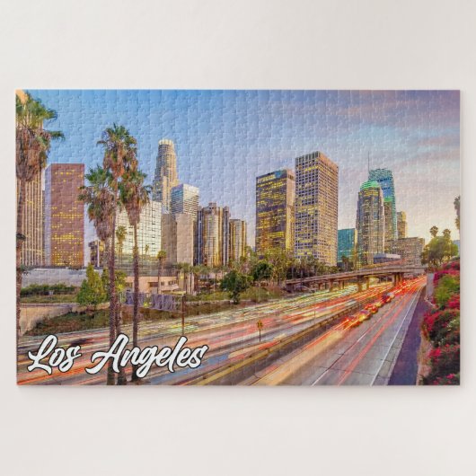 Los Angeles, Californië, Verenigde Staten Legpuzzel (Horizontaal)