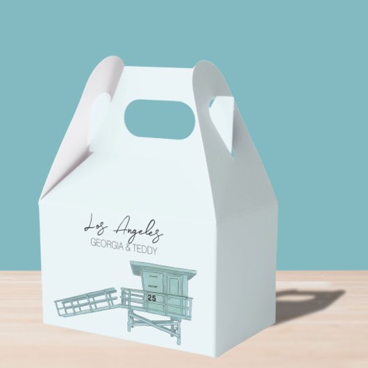 Los Angeles, Californië Wedding welkomsttas Bedankdoosjes