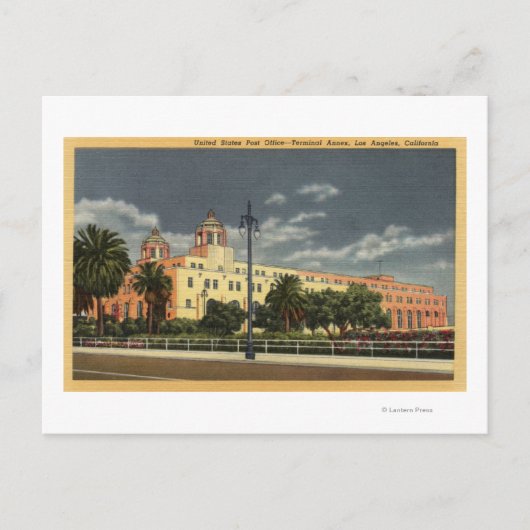 Los Angeles, CaliforniëPost Kantoor-terminal Briefkaart (Voorkant)