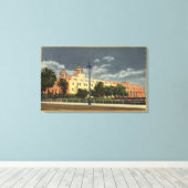 Los Angeles, CaliforniëPost Kantoor-terminal Canvas Afdruk (Insitu (Houten vloer))