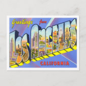 Los Angeles, Californische  Big Letters Briefkaart (Voorkant)