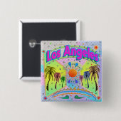 Los Angeles Calm Desire Button (Voorkant /achterkant)