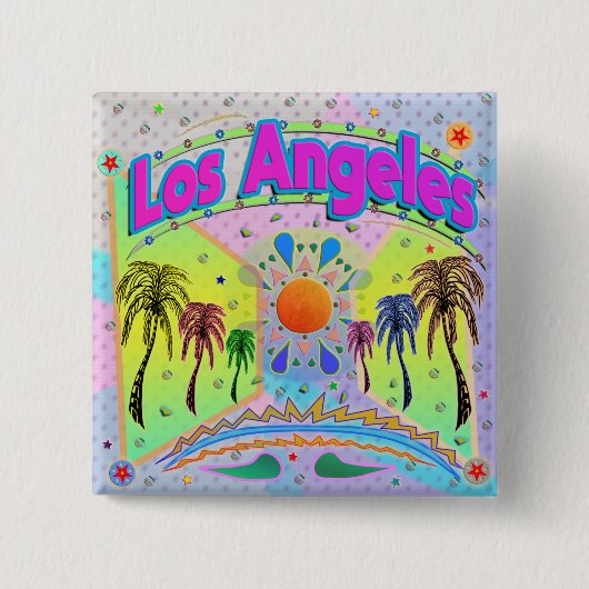 Los Angeles Calm Desire Button (Voorkant)