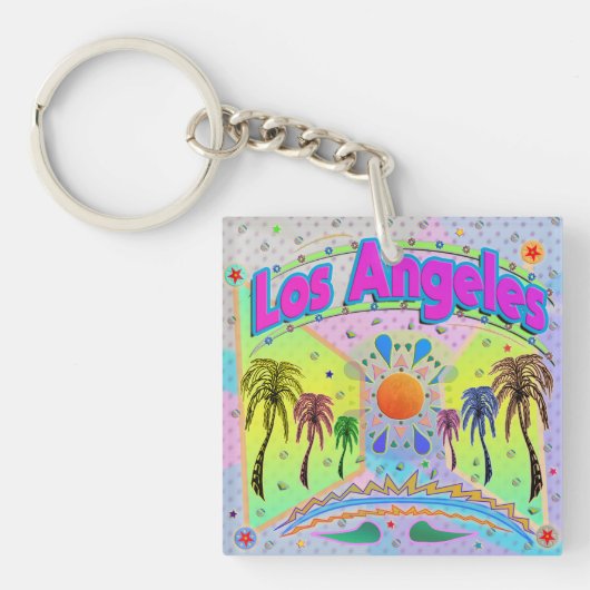 Los Angeles Calm Desire Sleutelhanger (Voorkant)