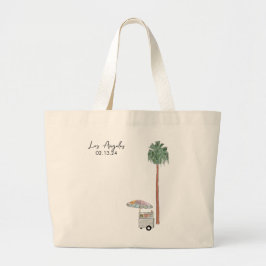 Los Angeles Canvas tas bruiloft gunst