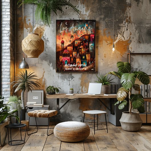 Los Ángeles: Capital de Hollywood Perfect Poster
