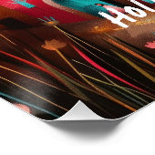 Los Ángeles: Capital de Hollywood Perfect Poster (Hoek)