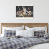 Los Angeles, CAPremier, Carthay Circle Theater Canvas Afdruk (Insitu (Slaapkamer))