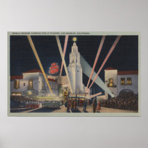 Los Angeles, CAPremier, Carthay Circle Theater Poster
