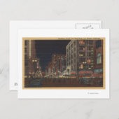 Los Angeles, CASouth Uitzicht of Broadway vanaf 6t Briefkaart (Voorkant / Achterkant)