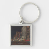 Los Angeles, CASouth Uitzicht of Broadway vanaf 6t Sleutelhanger (Voorkant)