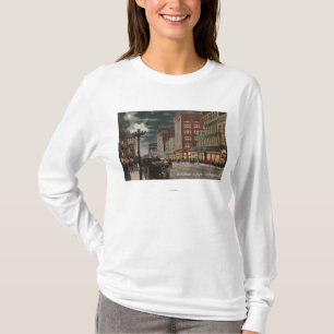 Los Angeles, CAStreet-Uitzicht van Broadway op T-shirt