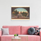 Los Angeles, CATunnel Uitzicht van het Elysiaanse  Canvas Afdruk (Insitu (Woonkamer))
