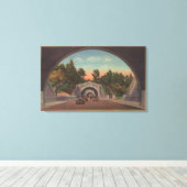 Los Angeles, CATunnel Uitzicht van het Elysiaanse Canvas Afdruk (Insitu (Houten vloer))