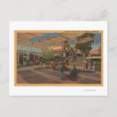 Los Angeles, CAView of Plaza in China Briefkaart (Voorkant)