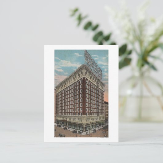 Los Angeles, CAView of the Hotel Rosslyn Briefkaart (Staand voorkant)