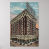 Los Angeles, CAView of the Hotel Rosslyn Poster (Voorkant)