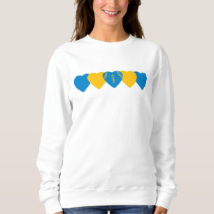 Los Angeles Chargers Heart Football Trui