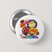 Los Angeles Chilaquiles Ronde Button 5,7 Cm (Voorkant /achterkant)