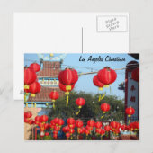 Los Angeles Chinatown Briefkaart (Voorkant / Achterkant)