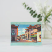 Los Angeles Chinatown Briefkaart (Staand voorkant)