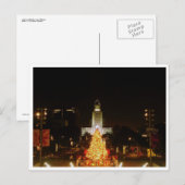 Los Angeles Christmas Tree Briefkaart (Voorkant / Achterkant)